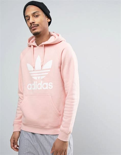 pink adidas hoodie men's.